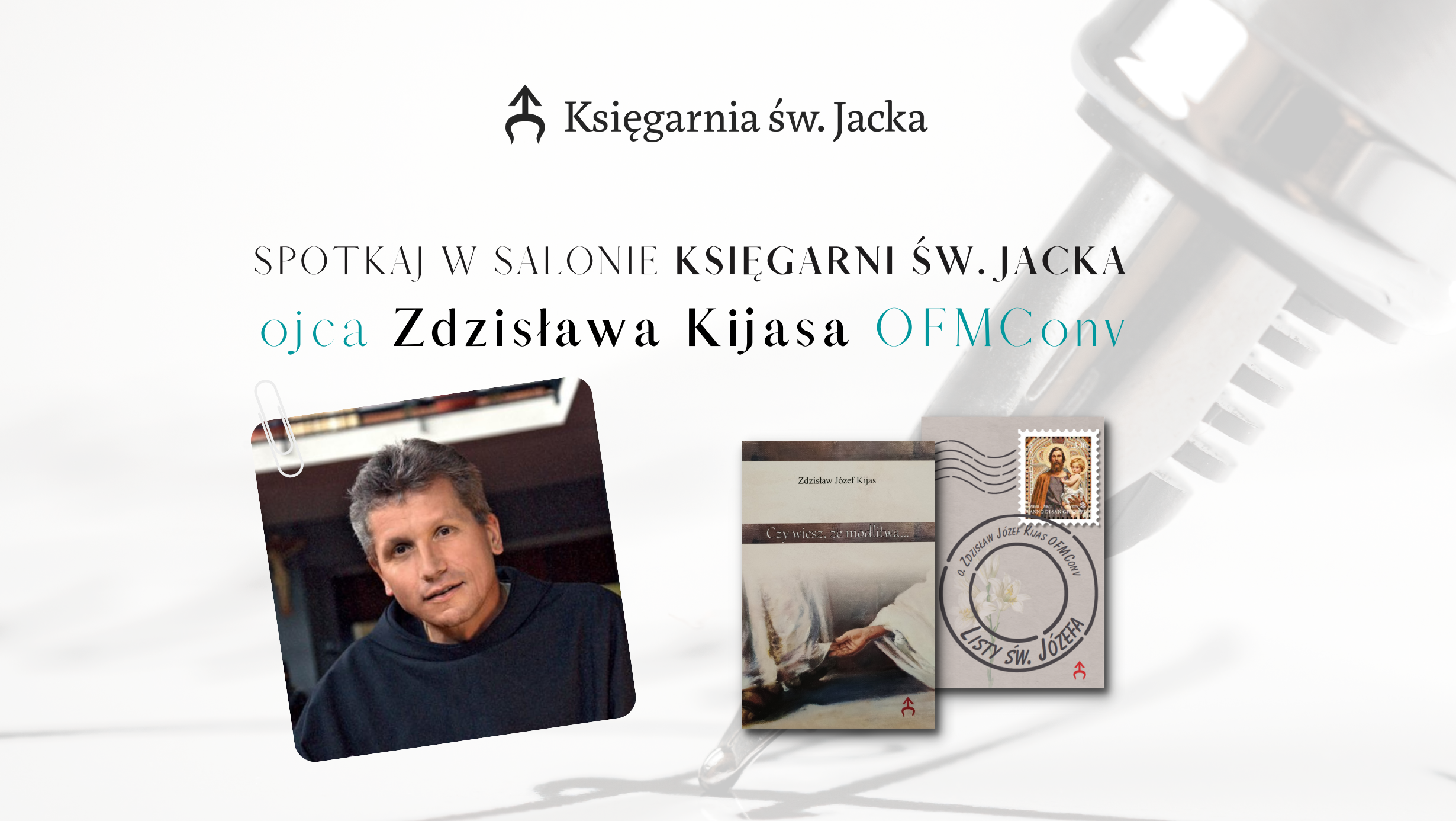 Spotkaj w naszej księgarni o. Zdzisława Kijasa