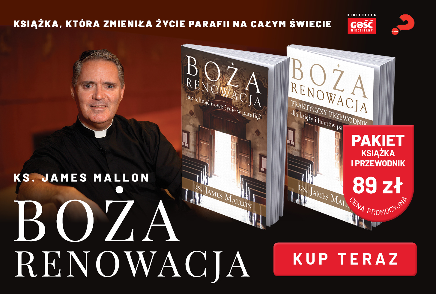 Nowość! „Boża renowacja”- autorstwa ks. Jamesa Mallona