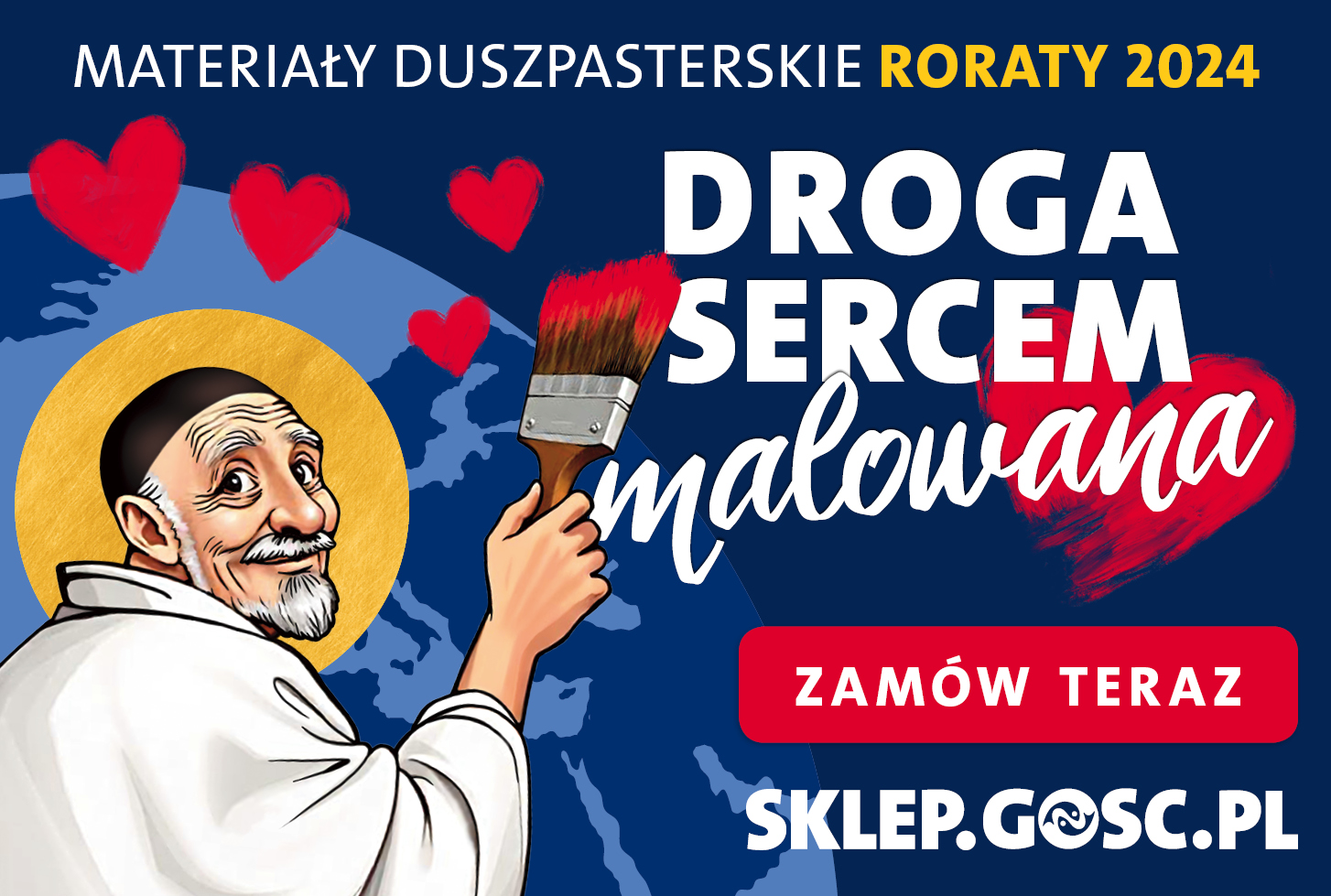 DROGA SERCEM MALOWANA RORATY 2024