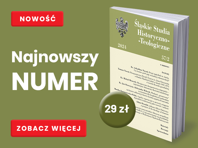 Śląskie Studia Historyczno-Teologiczne 57,2 (2024)